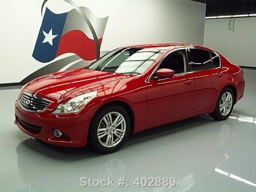 2010 infiniti g37 journey sedan htd seats rear cam 50k texas direct auto