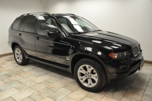 2005 bmw x5 4.4l black sport auto heated seats roof