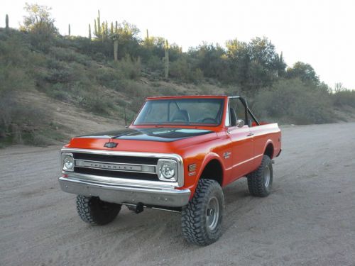 1970 chevy k5 blazer 4x4 covette powered fuel injected