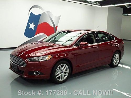 2013 ford fusion se ecoboost sunroof htd leather nav 3k texas direct auto