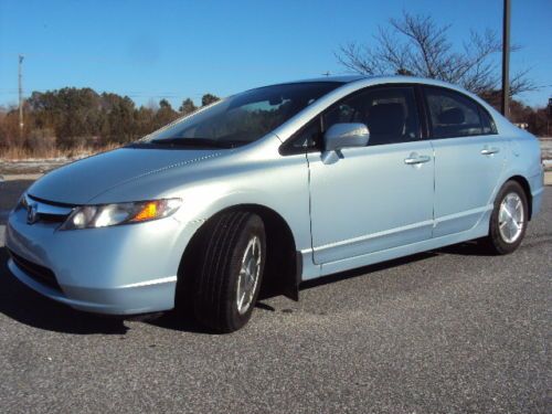 Very clean 2006 honda civic hybrid sedan 4-door 1.3l drives 100% no reserve