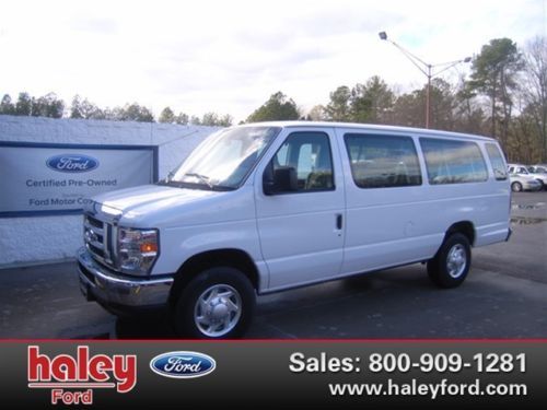 2013 ford e-350 super duty xlt extended passenger van 5.4l 15 passenger