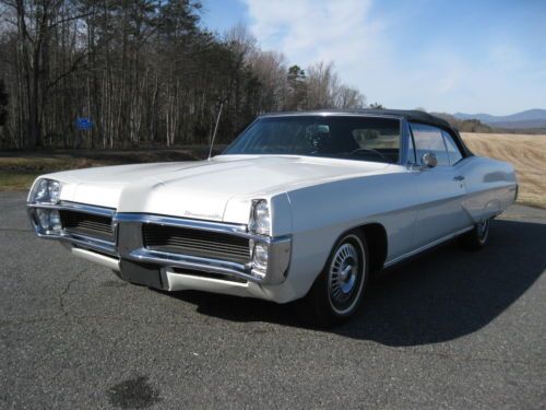 1967 pontiac bonneville convertible, low miles, all original, priced to sell!!