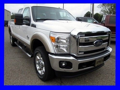 New 2012 ford super duty f-250 4wd crew cab lariat diesel