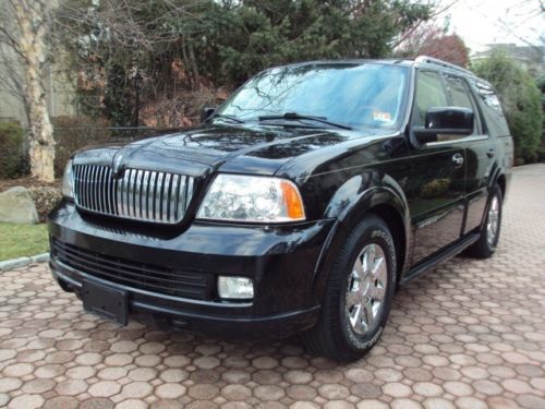 2006 lincoln navigator luxury 4x4 suv 7 pass navigation t.v dvd sun roof loaded