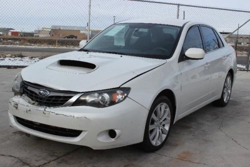 2008 subaru impreza wrx damaged rebuilder runs! priced to sell wont last!! l@@k!