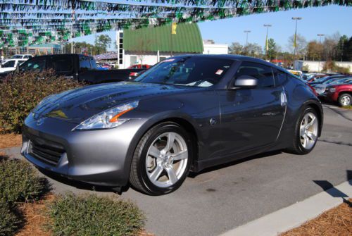 370z nissan 2012 automatic gray cloth spoiler low miles