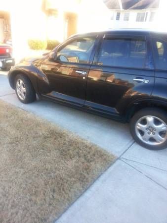 2001 black chrysler pt cruiser limited