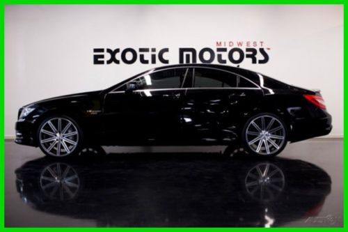 2012 renntech mercedes cls550, vossen wheels,black on black, 8,315 miles,$71,888