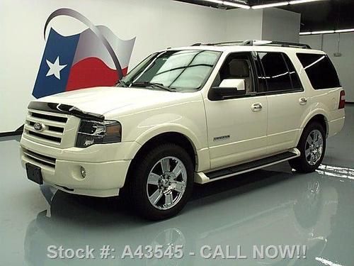 2008 ford expedition ltd sunroof nav dvd 20" wheels 49k texas direct auto