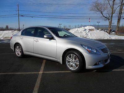 No reserve! beautiful 2011 infiniti g25 - clean carfax - place bid today!