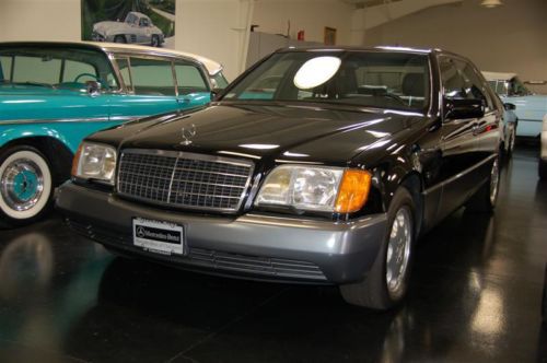 1992 mercedes 600sel - truly like new with 9706 miles!