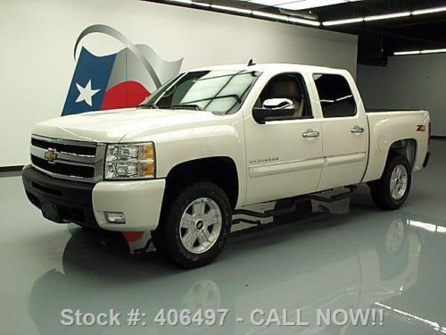 2011 chevy silverado lt crew z71 4x4 6-pass leather 36k texas direct auto