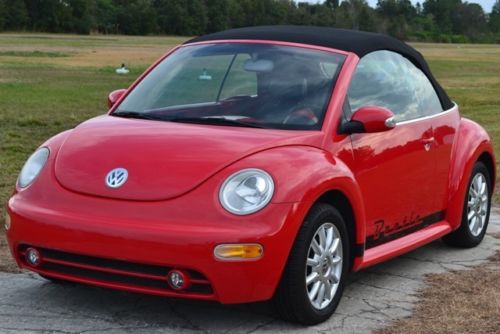 2004 volkswagen beetle gls convertible only 47k miles,1 owner immaculate