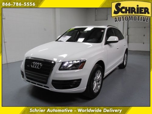 2012 audi q5 premium plus quattro white panoramic roof bluetooth