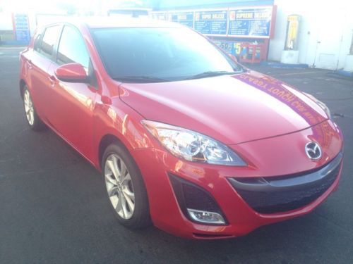 2010 mazda 3 sport hatchback runs great salvage no reserve low miles