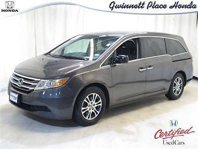 Honda odyssey ex-l low miles van automatic gasoline 3.5l v6 sohc 24v smoky topaz