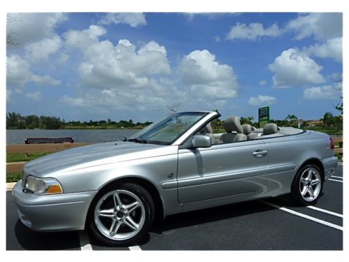 02 volvo c70 lt convertible! heated seats! 47k miles! warranty!