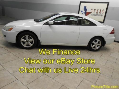 05 accord coupe 2 door auto keyless gas saver i4 we finance texas