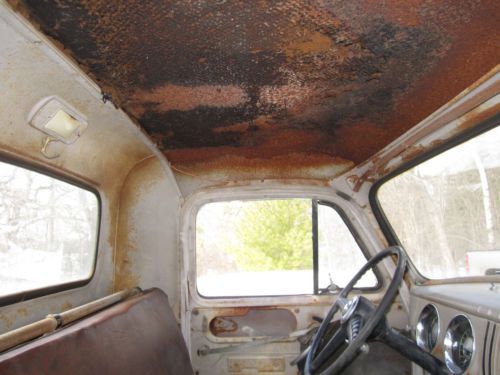 Vintage Original 1954 54 Chevy 3600 Pickup Truck 3 Window Farm Truck patina, image 14