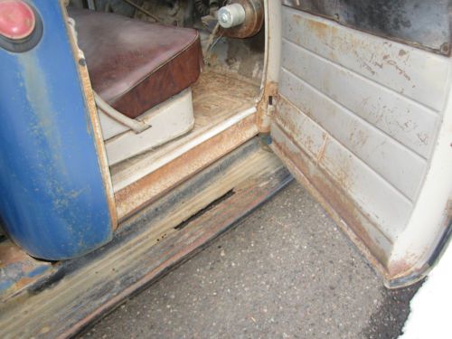 Vintage Original 1954 54 Chevy 3600 Pickup Truck 3 Window Farm Truck patina, image 15