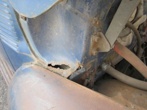 Vintage Original 1954 54 Chevy 3600 Pickup Truck 3 Window Farm Truck patina, image 21