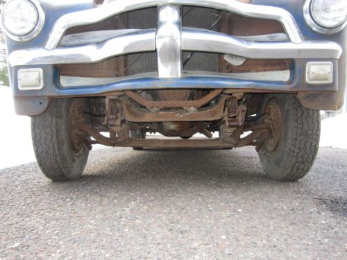 Vintage Original 1954 54 Chevy 3600 Pickup Truck 3 Window Farm Truck patina, image 22