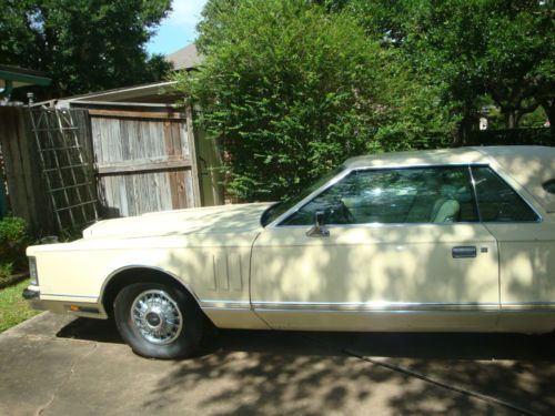 1978 lincoln mark v base coupe 2-door 7.5l