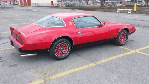 1979 pontiac firebird espirit redbird edition