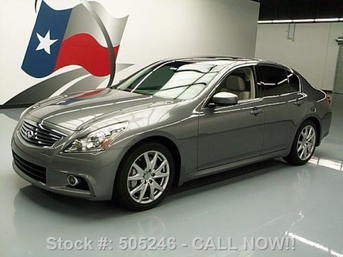 2011 infiniti g37 sport sedan 6speed sunroof nav 55k mi texas direct auto