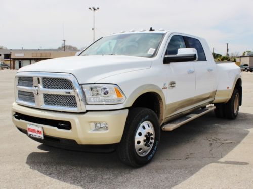 6.7L I6 Diesel DRW Dually Laramie Longhorn Navigation Sunroof Leather Camera 4x4, US $57,555.00, image 2