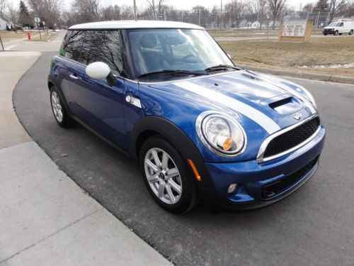 2012 mini cooper s /hatchback 1.6l/turbocharged/dual moonroof/heated/cruise