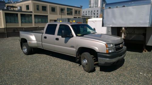 2007 chevrolet silverado 3500 classic lt crew cab pickup 4-door 6.6l