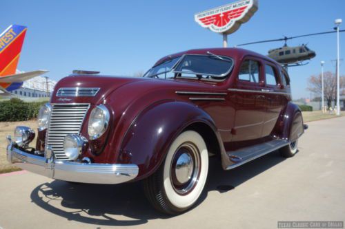 1937 chrysler imperial airflow eight c-17 astonishing vintage automobile / video