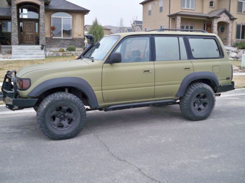 1993 toyota land cruiser base sport utility 4-door 4.5l factory lockers