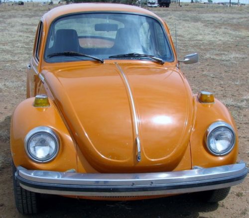 1974 volkswagen super beetle base sedan 2-door 1.6l