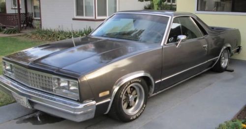 1985 chevrolet el camino base standard cab pickup 2-door 4.3l