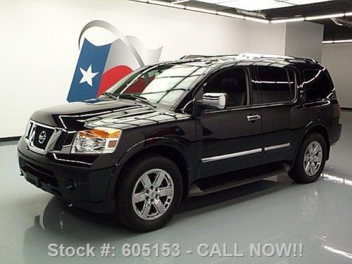 2013 nissan armada platinum sunroof nav dvd 20&#039;s 23k mi texas direct auto