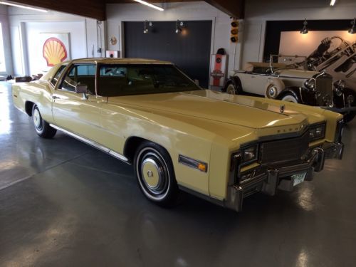 1977 cadillac eldorado coupe 2-door 7.0l