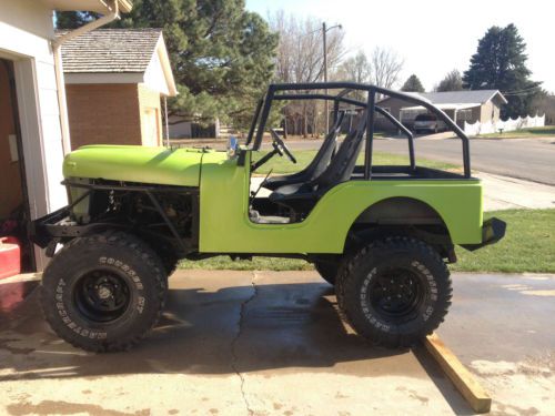 1976 jeep cj5 fiberglass tub v8, soa lift, offroad,