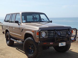 1987 land cruiser brown fj60!