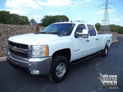 08 silverado 2500 lt 4wd diesel crewcab longbed nice tx!