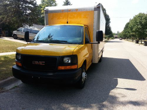 2009 gmc savana 3500 base cutaway van 2-door 6.0l