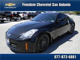 2008 nissan 350z 2dr cpe man enthusiast security system traction control