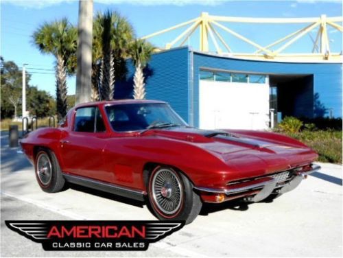 67 corvette coupe 427/400 ac frame off restored leather bolt ons side ex florida