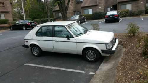 1984 plymouth horizon