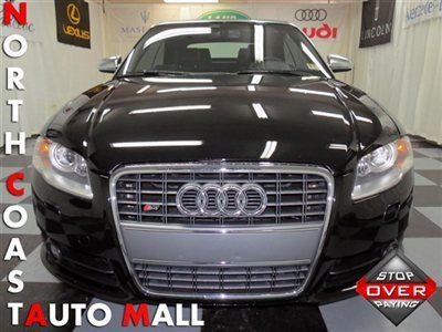 2007(07)s4 quattro awd cabrio nav black xen lthr back up cam save!!!$26995