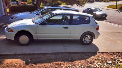 1994 honda civic vx - cannot smog in california