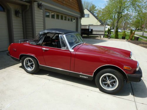 1978 mg midget mk iv convertible 2-door 1.5l