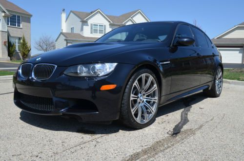 2008 bmw m3 sedan, 35k miles, jerez black on fox red, immaculate!